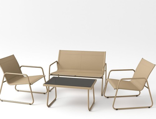 Set salotto giardino con - salotto, da