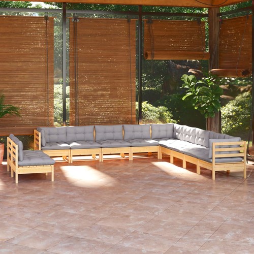 Set divani legno - pino, da