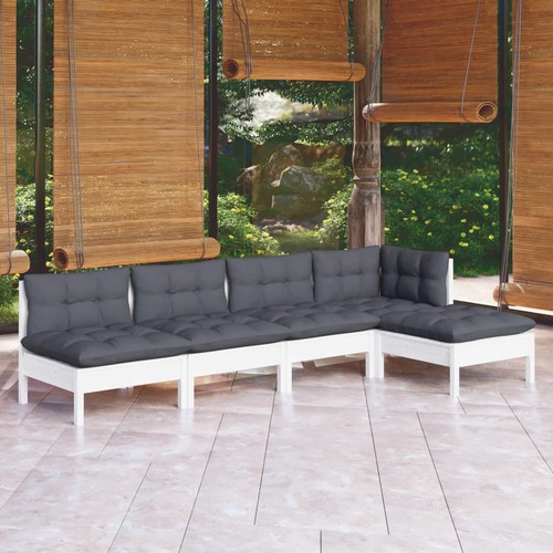 Set divani legno pino da - set,