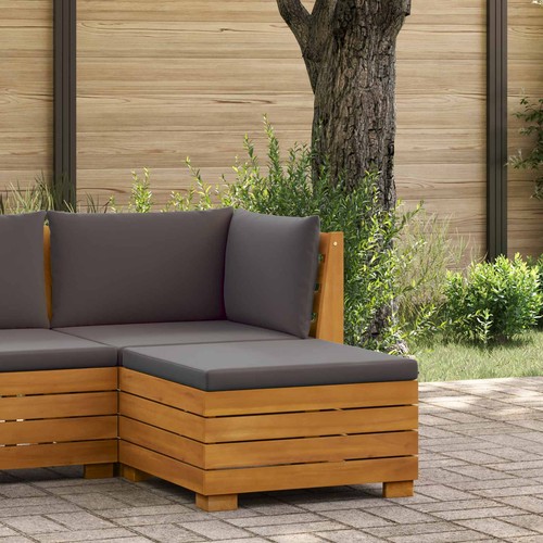 Set divani esterno legno - di,