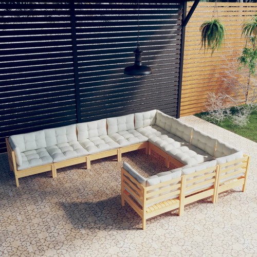 Set divani legno pino da - pino,