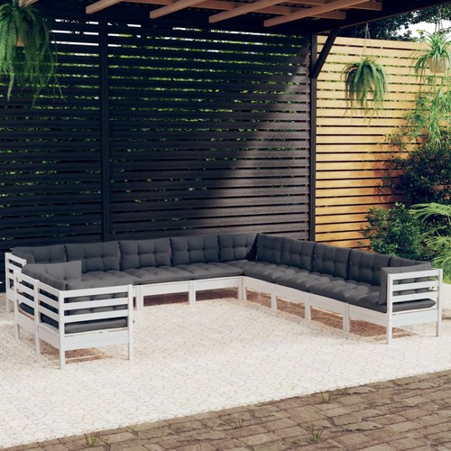 Set divani legno pino - set, in