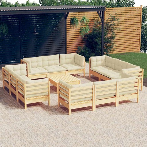 Set divani legno pino - legno,