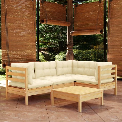 Set divani legno pino da - legno,