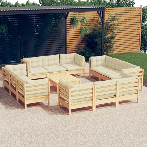 Set divani legno pino - pino, da