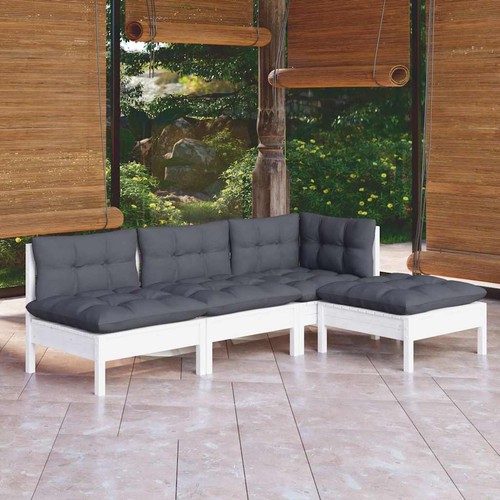 Set divani legno - legno, pino