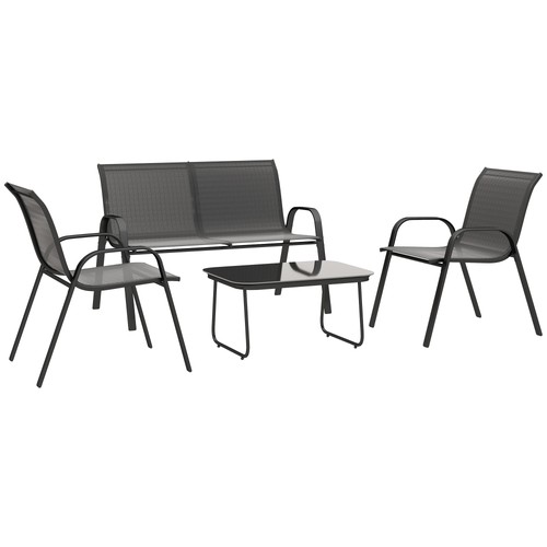 Outsunny set esterno divano - set, da