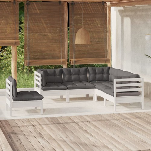 Set divani legno pino - set,