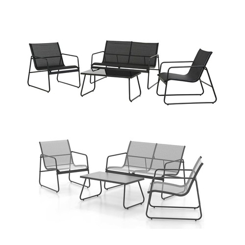 Set giardino salotto 4pz - set, da