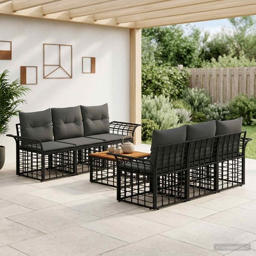 Set divani esterno 7 - set,