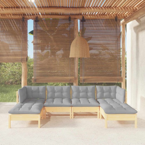 Set divani legno pino - set,